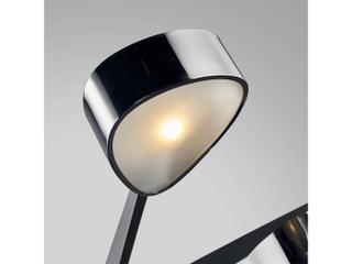Troy Lighting Allisio 5-Light Carbide Black Chrome Glass Chandelier