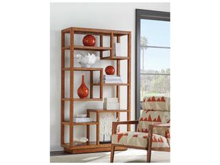 Tommy Bahama Palm Desert Bryce Raffia Etagere