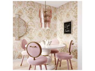 TOV Hampshire Pink Acrylic 3-Tier Chandelier