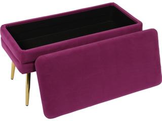 TOV Ziva 31" Velvet Storage Bench