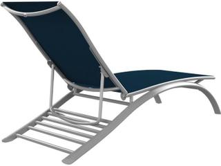 Tropitone South Beach Elite Relaxed Sling Aluminum Outdoor Chaise Lounge