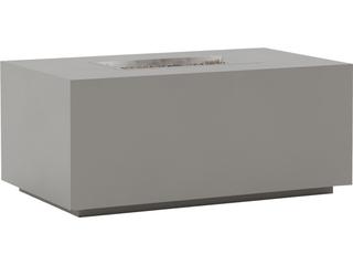 Huntington Aluminum Rectangular Fire Pit Table