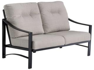 Kenzo Cushion Aluminum Outdoor Patio Loveseat