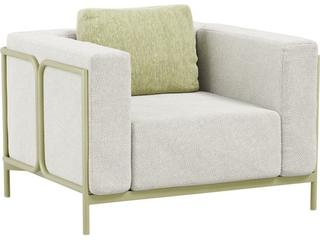 Duval Cushion Aluminum Lounge Chair