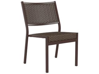 Tropitone Cabana Club Woven Aluminum Outdoor Patio Dining Side Chair