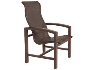 Lakeside Sling Aluminum Outdoor Dining Chair