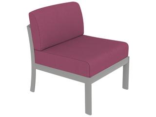 Kor Cushion Aluminum Modular Patio Lounge Chair