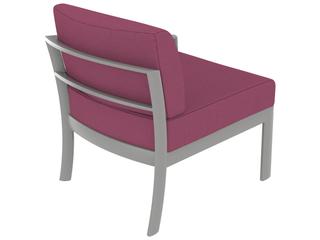 Tropitone Kor Cushion Aluminum Left Arm Outdoor Lounge Chair