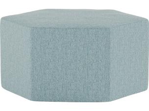 Resort Soft Seating 34" Hexagon Stool