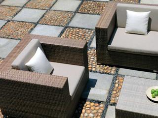 Tropitone Arzo Woven Cushion Patio Lounge Set