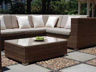 Tropitone Arzo Woven Cushion Outdoor Patio Lounge Set