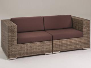 Tropitone Arzo Woven Cushion Sectional Outdoor Patio Lounge Set