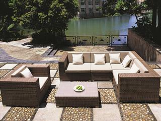 Tropitone Arzo Woven Cushion Outdoor Patio Lounge Set