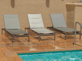 Tropitone Cabana Club Aluminum Padded Sling Outdoor Lounge Set