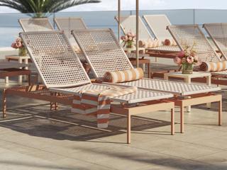 Tropitone Cabana Club Rope Aluminum Lounge Set