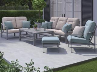 Tropitone Kenzo Cushion Aluminum Lounge Set