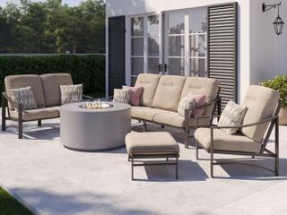 Tropitone Kenzo Cushion Aluminum Lounge Set