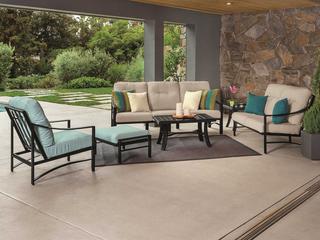 Tropitone Kenzo Cushion Aluminum Outdoor Lounge Set
