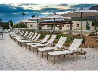Tropitone Kor Padded Sling Aluminum Lounge Set