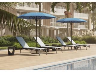 Tropitone Laguna Beach Relaxed Sling Aluminum Lounge Set