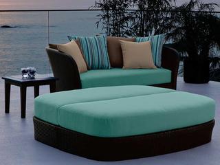 Tropitone Evo Woven Wicker Cushion Patio Lounge Set