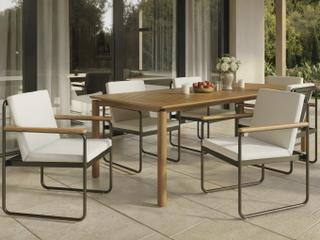 Tropitone Stratton Aluminum Dining Set