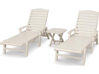 Trex® Outdoor Furniture™ Yacht Club Recycled Plastic 3 Piece Lounge Set