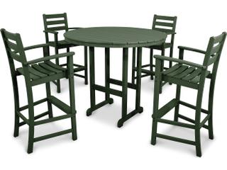 Trex® Outdoor Furniture™ Monterey Bay Recycled Plastic 5 Piece Bar Set