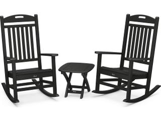 Trex® Outdoor Furniture™ Yacht Club Recycled Plastic 3 Piece Lounge Set