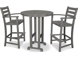 Trex® Outdoor Furniture™ Monterey Bay Recycled Plastic 3 Piece Bar Set