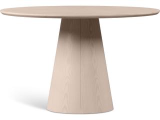 Urbia Modern Brazilian Mona Nevoa Wooden Top Round Dining Table