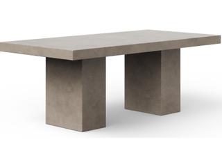Urbia Outdoor Mixx Elcor Dark Grey Concrete Rectangular Counter Table
