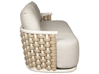 Vanguard Furniture Outdoor Taurus Aluminum Cushion Sofa