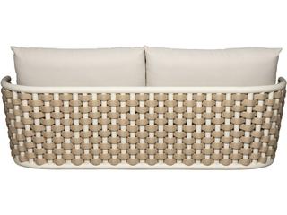 Vanguard Furniture Outdoor Taurus Aluminum Cushion Sofa