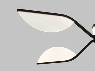 Visual Comfort Modern Belterra 1-Light Matte Black Chandelier