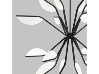 Visual Comfort Modern Belterra 16-Light Matte Black Chandelier