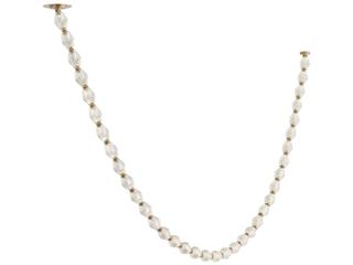 Visual Comfort Modern Collier 1-Light Natural Brass Linear Chandelier