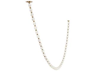 Visual Comfort Modern Collier 1-Light Natural Brass Linear Chandelier