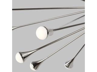 Visual Comfort Modern Lody 20-Light Polished Nickel Chandelier