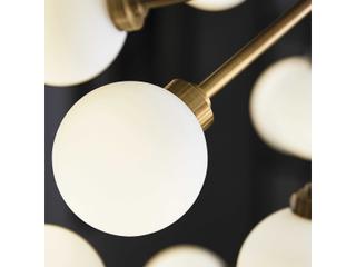 Visual Comfort Modern Mara 45-Light Aged Brass Chandelier