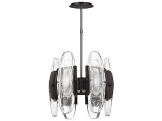 Visual Comfort Modern Wythe 6-Light Plated Dark Bronze Chandelier