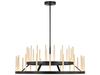 Visual Comfort Modern Sagrada 36-Light Bronze Tiered Chandelier