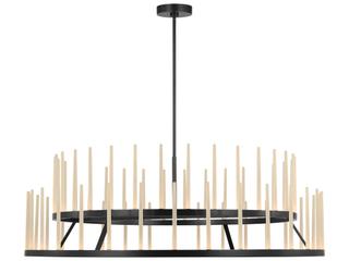 Visual Comfort Modern Sagrada 64-Light Bronze Tiered Chandelier