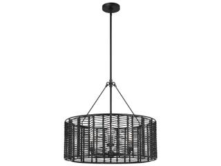 Visual Comfort Studio Winslow 3-Light Midnight Black Candelabra Chandelier