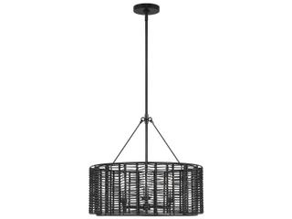 Visual Comfort Studio Winslow 3-Light Midnight Black Candelabra Chandelier