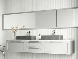 Vigo Palazzo Gothic Gray Concreto Stone Rectangular Vessel Bathroom Sink