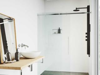 Vigo Ellington Matte Black 4-Spray Massage Jet Shower Panel System