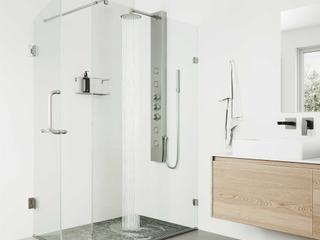 Vigo Ellington Stainless Steel 4-Spray Massage Jet Shower Panel System