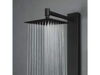 Vigo Orchid Matte Black Retro-Fit 2-Spray Massage Jet Shower Panel System