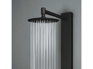 Vigo Gardenia Matte Black Retro-Fit 2-Spray Massage Jet Shower Panel System